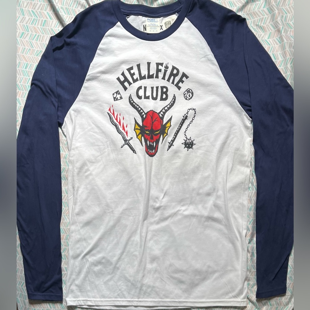 Stranger Things 4 Hellfire Club Shirt